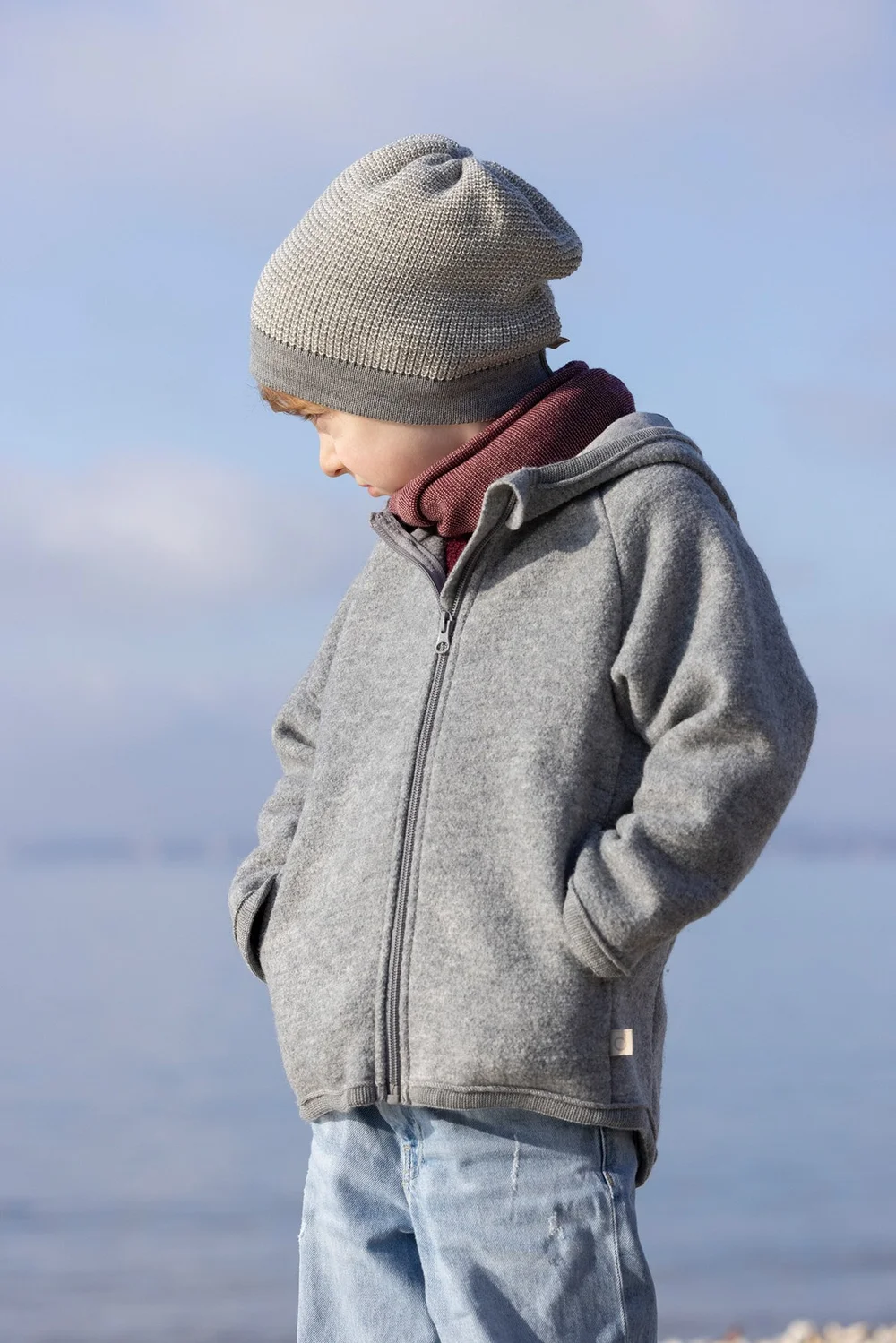 Boiled Wool Zip Jacket by disana — Chasing Windmills